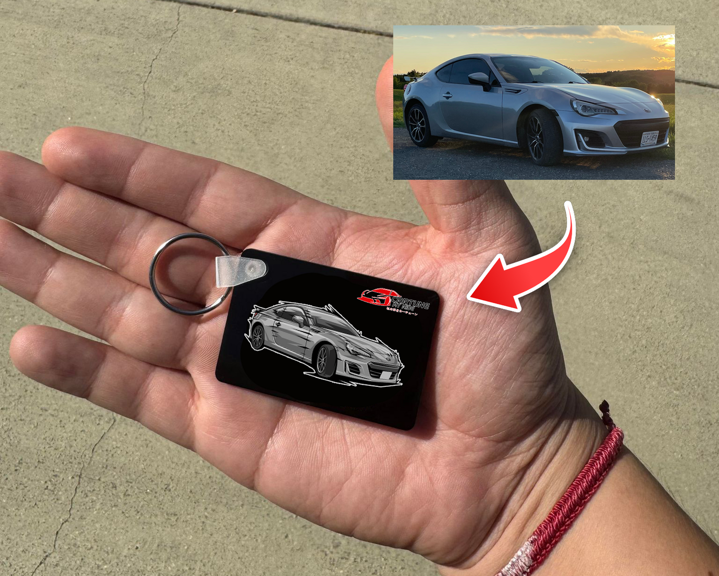 *FREE*Custom Car Keychain of YOUR Ride!🎁