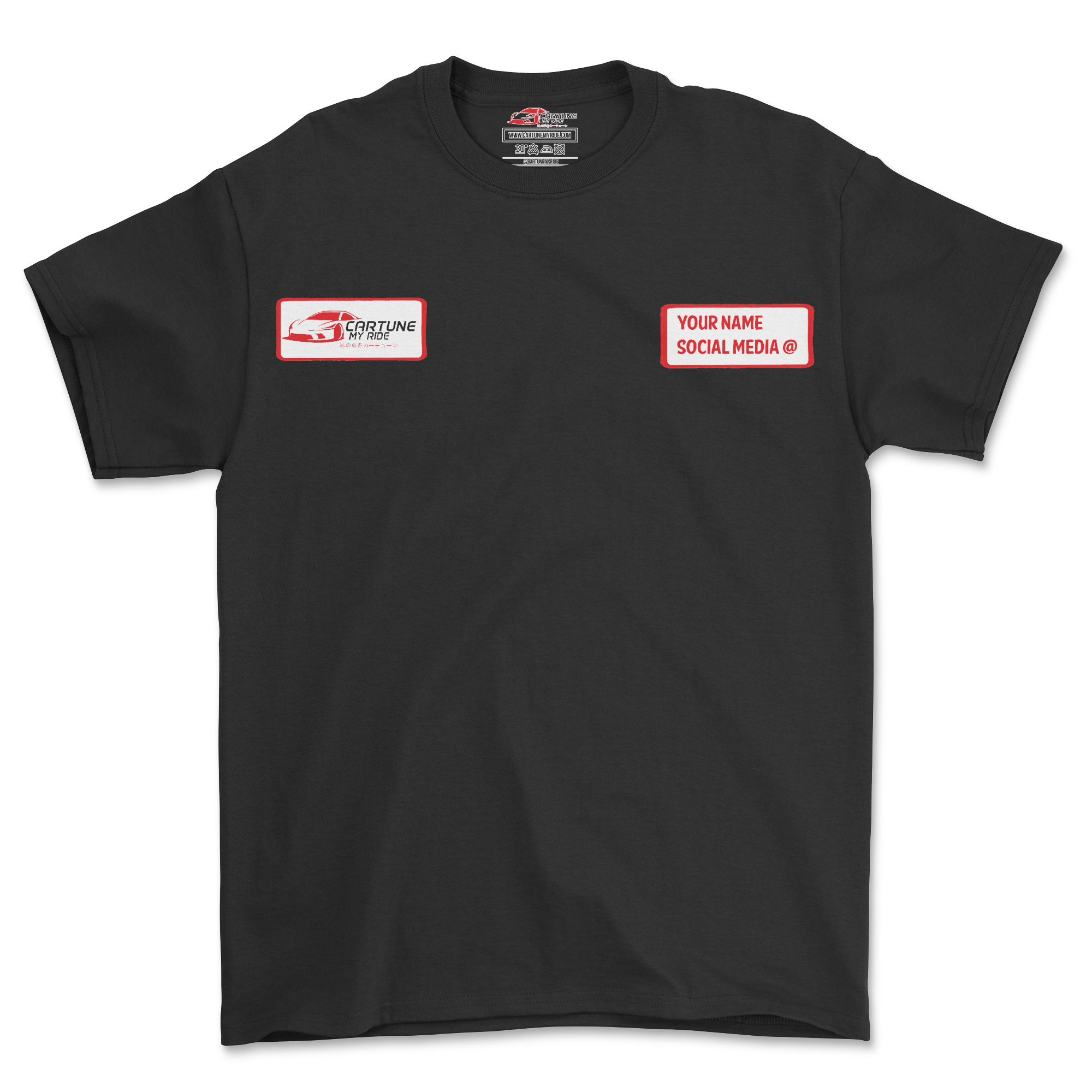 Cartuned™ Personalized Heavy-weight Tee(Full Design)
