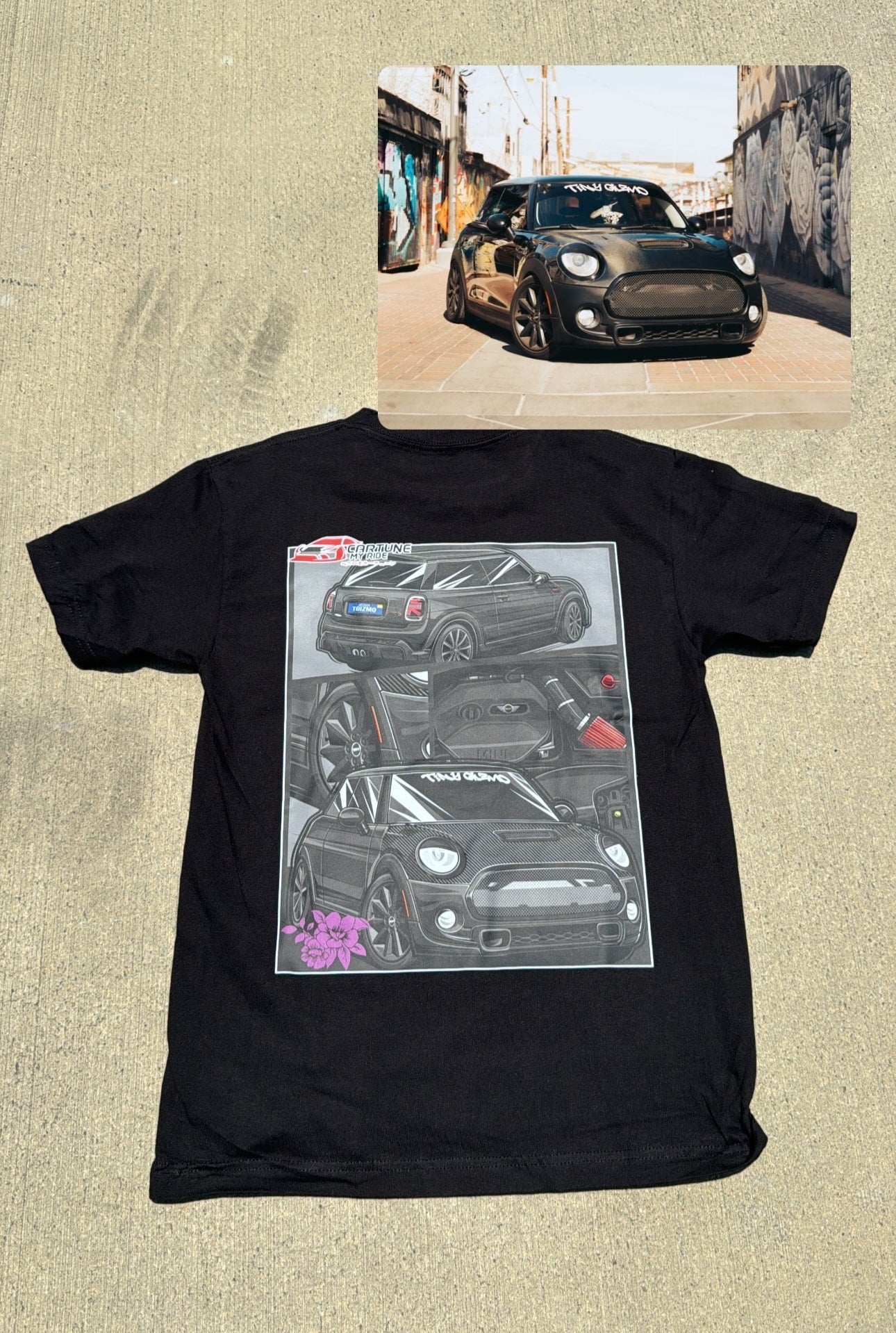 Custom Car T-shirt of Your Car/Truck/Bike